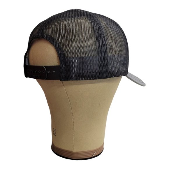 Richardson Budweiser King Of Beers Mesh Snapback Cap Trucker Baseball Hat Gray - Picture 10 of 12